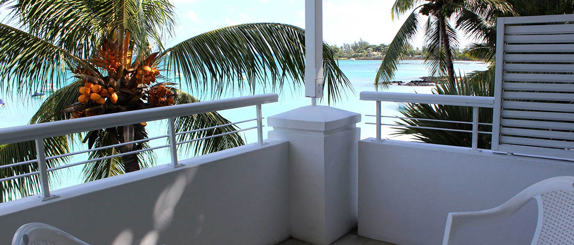 Le Beach Club two bedroom apartment terrace